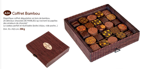 Coffret bambou