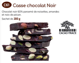 Casse chocolat Noir