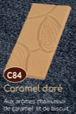 Tablette chocolat Caramel doré