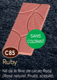 Tablette chocolat Ruby