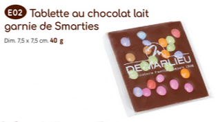 Mini tablette Smarties