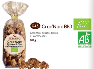 Croc'Noix BIO