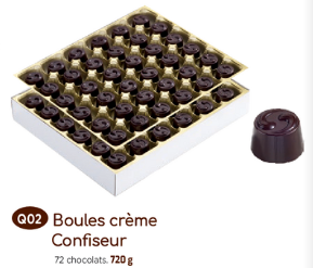 Boules Crème confiseur