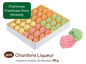 Chardons Liqueur assortis