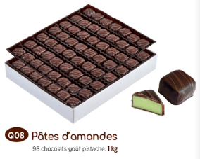 Pâtes d'amande "goût pistache"