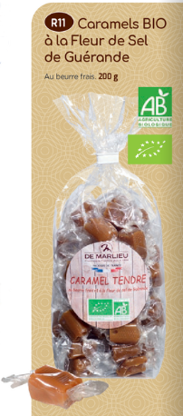 Caramels Fleur de Sel de Guérande BIO