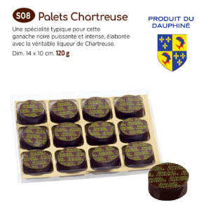 Palets Chartreuse 12 chocolats