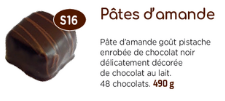 Ballotin Pâte d'amande "goût pistache"