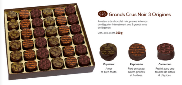 Boîte Grands Crus Noir 3 Origines