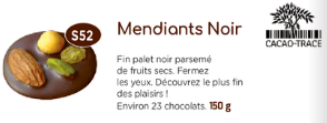 Ballotin Mendiants Noir